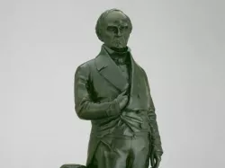 Daniel Webster, modeled and cast 1853