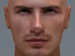 David Beckham 3D model
