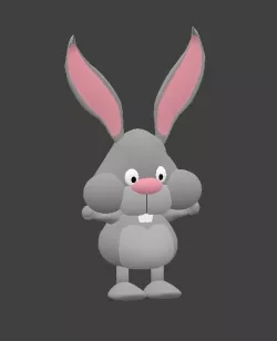 Easter Bunny 3D model
