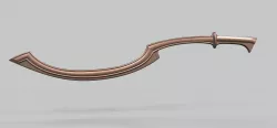 Egyptian Khopesh 3D model