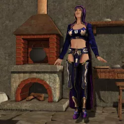Elementalist for Vicky 4 for Poser 3D model