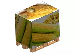 Euro pallet BOX - maize