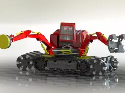 excavator,digger,excavating machine  car