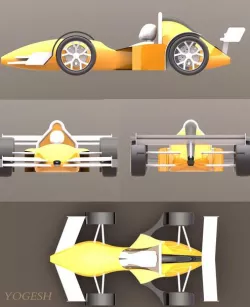 F SAE or Supra SAE car