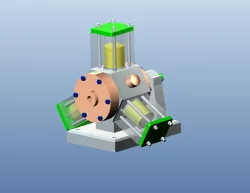 first engine model in creo