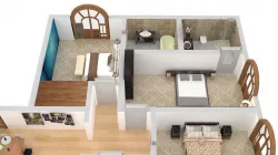 Floor plane  3D model