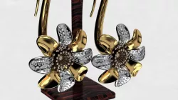flower earing