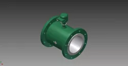 FLOWMETER - Yokogawa ADMAG AXF MAGNETIC FLOWMETER (AXF200C)