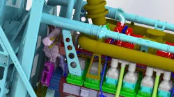 giant generator diesel engine