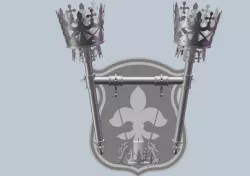 Gothic lamp. Светильник Готика