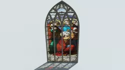 Gothic Window 3D model