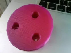 GPS mount wedge / angle spacer