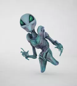 Grey Alien 3D model
