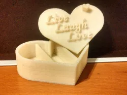 Heart Shaped Pill Holder Remixed