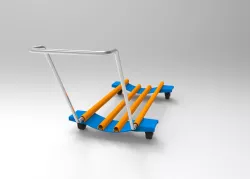 Heavy Duty Trolley with Castor Wheels