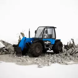 Heavy Gear Construction Tractor 3D model