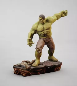 hulk man 3D model