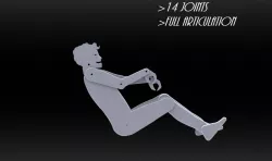 Human body (Ergoman Manikin,Driver)