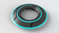 Identity disk from Tron Legacy 3D model
