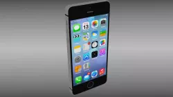 Iphone 5S Black 3D model
