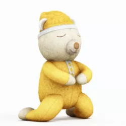 Kids Sleepy Time Bear 3D model