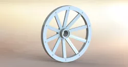 Lego Wagon Wheel