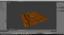 mars landscape 3D model