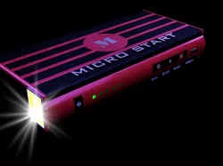 Micro start battery case