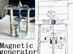 mini magnetic generator