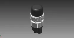 Mr Gasket Push Button Switch, 12/24 V, 60/40 A (SUMMIT P/N MRG-6275)