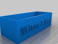 My Customized Basic Business Card Holder