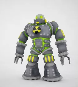 Nuke Golem 3D model