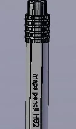 Pencil 3D model