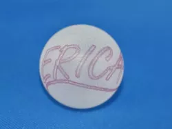 Personalized ping pong ball