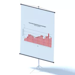Projector Screen 3D model