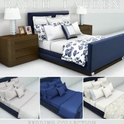 Ralph Lauren Bedding Collection 3D model