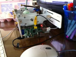 Raspberry Pi powered EggBot