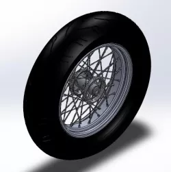 REAR CHOPPER WHEEL