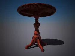 round table 3D model