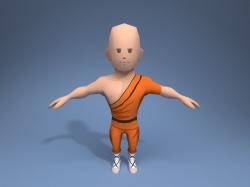 Shaolin Monk 6 3D Model $79 - .obj .max - Free3D
