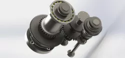 Simple CNC gearbox
