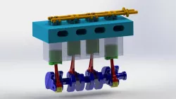 simple motor mechanism.