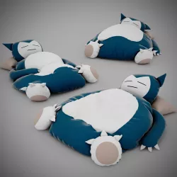 Snorlax Bed 3D model
