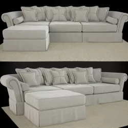 Sofa Fine Home Bella Shabby 3D model