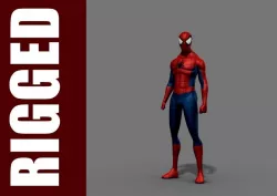 Spider-Man Rig 3D model