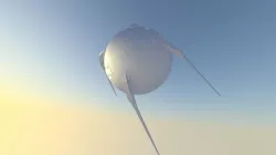 Sputnik 1 Low-poly  3D model
