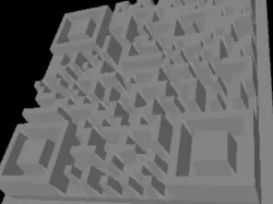 Square parts - QRcode for FabLab