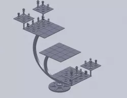 Star Trek 3D chess