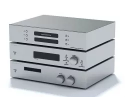 Stereo Sound System 3D model