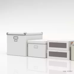 Storage Box Anna 3D model